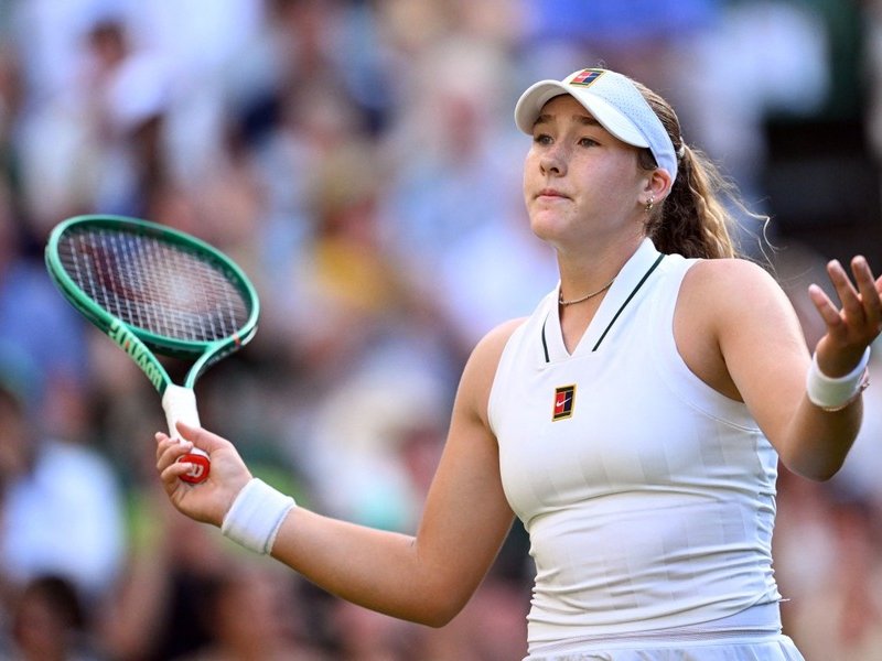 Angry Mirra Andreeva loses in second round of 2026 Wimbledon