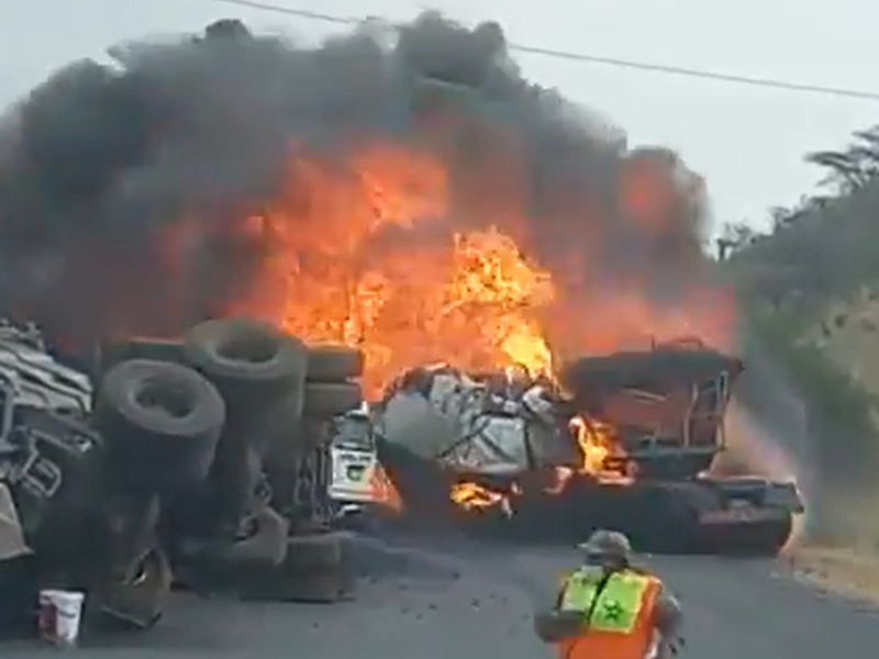 Another horrific truck crash on KZN road