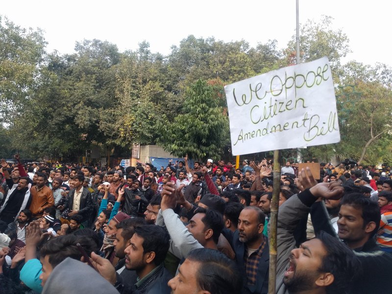 Citizenship Amendment Act protestors