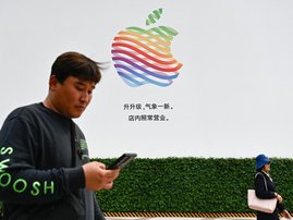 Apple in China amid US trade war