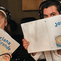Ariana Grande and Josh Gad