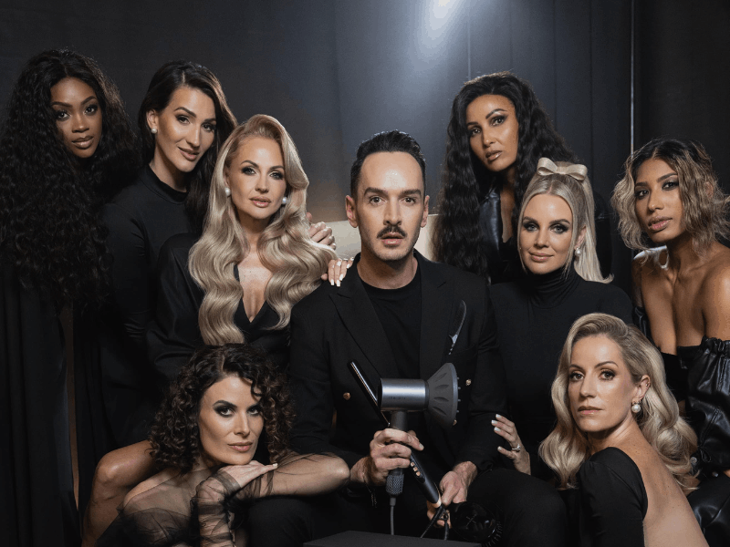 Armon Barnard and some of his clients