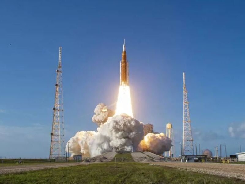 NASA  Artemis 2 lunar mission lifts off