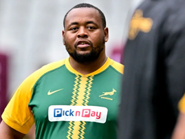 Springbok prop Asenathi Ntlabakanye