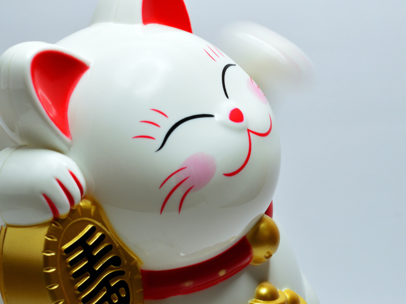Asian lucky statue
