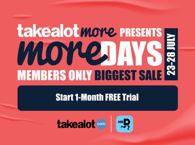 You could win a R5 000 voucher with TakealotMORE.