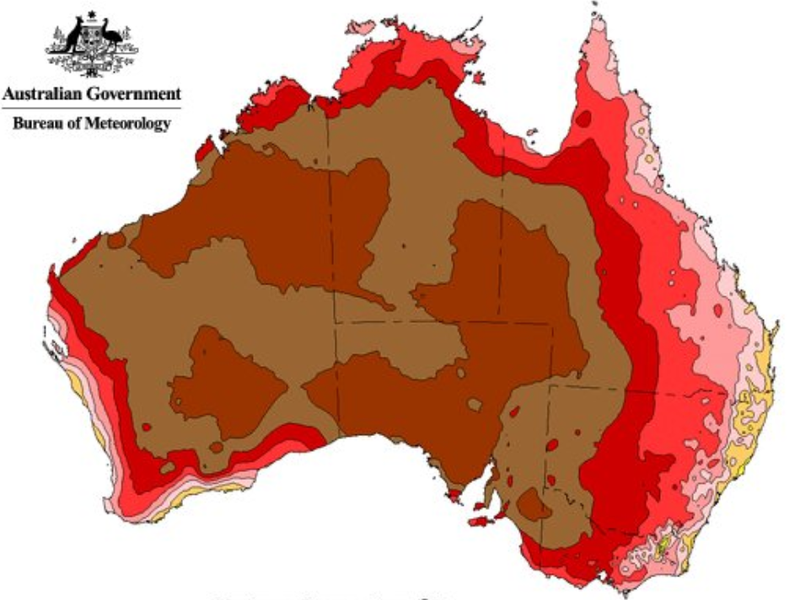 Australia hottest day ever