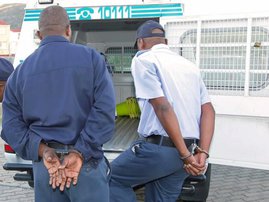 ARRESTED SAPS