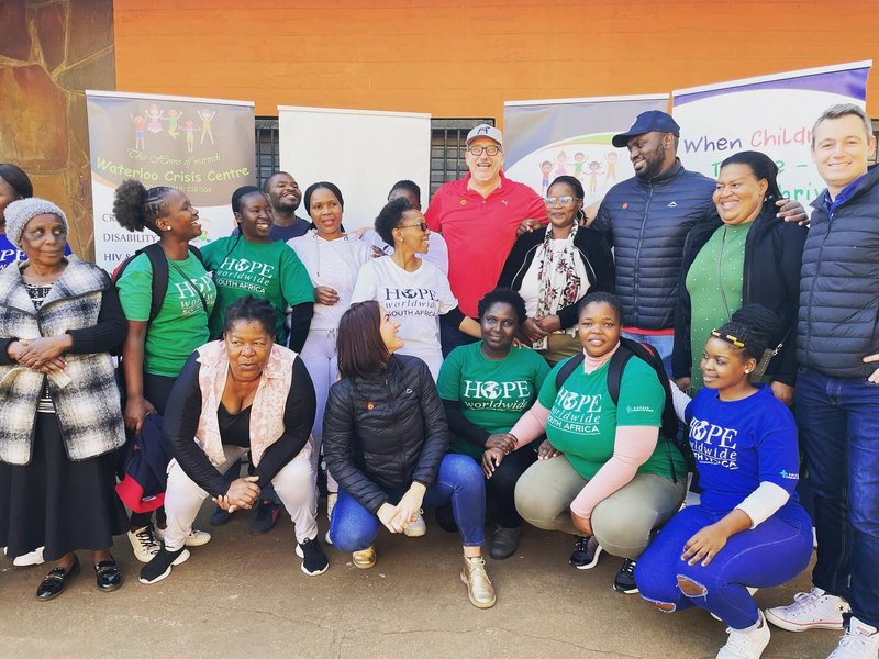 DKS doing their bit for Mandela Day and now continue with The Big Favour.