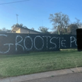 BOODSKAP OP PRETORIA MAN SE HEINING