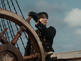 BTS member Jungkook in Swim music video