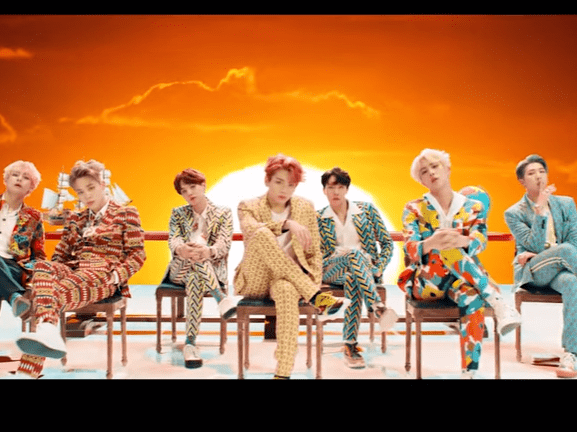 BTS 'Idol' music video