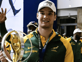 World champions Baby Boks welcomed home