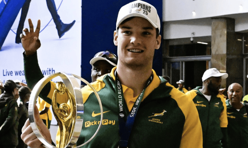 World champions Baby Boks welcomed home