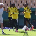 Bafana Bafana training before South Korea clash at 2026 World Cup