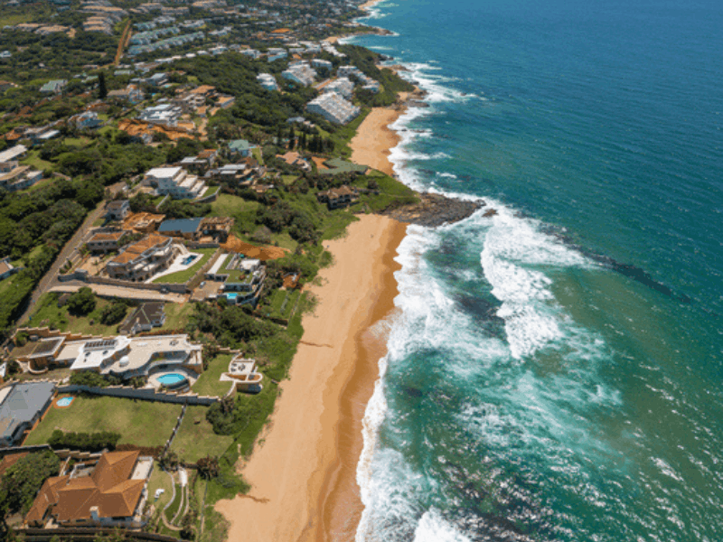 Coastline residential area in Ballito