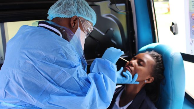 Gauteng Health Department worker