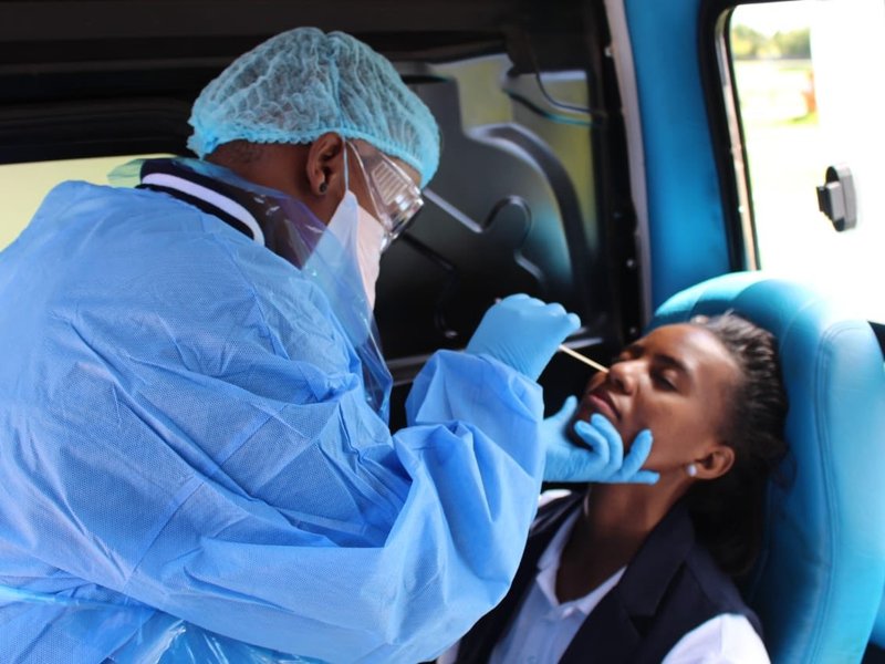 Gauteng Health Department worker