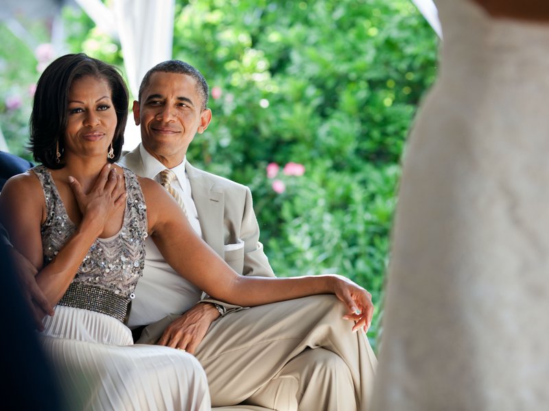 Michelle and Barack Obama
