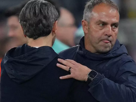 Barcelona coach Hansi Flick