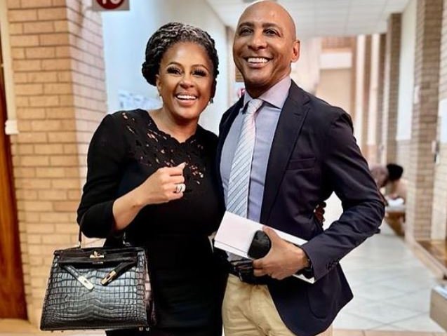 Basetsana and Romeo Kumalo celebrate court victory