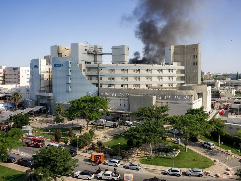 Beersheba hospital in Israel hit by Iran missile