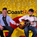 Ben Rodrigues performing live at East Coast Radio sitting next to Danny Guselli