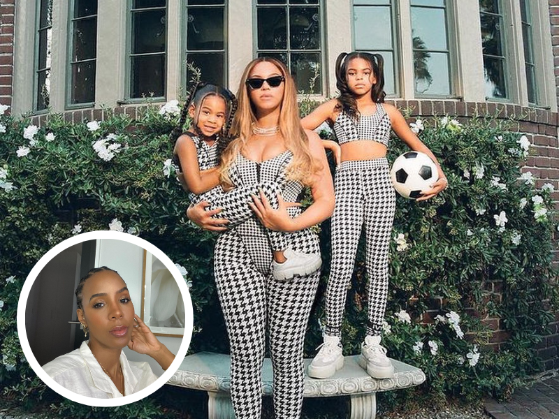 Kelly Rowland, Blue Ivy, Beyonce