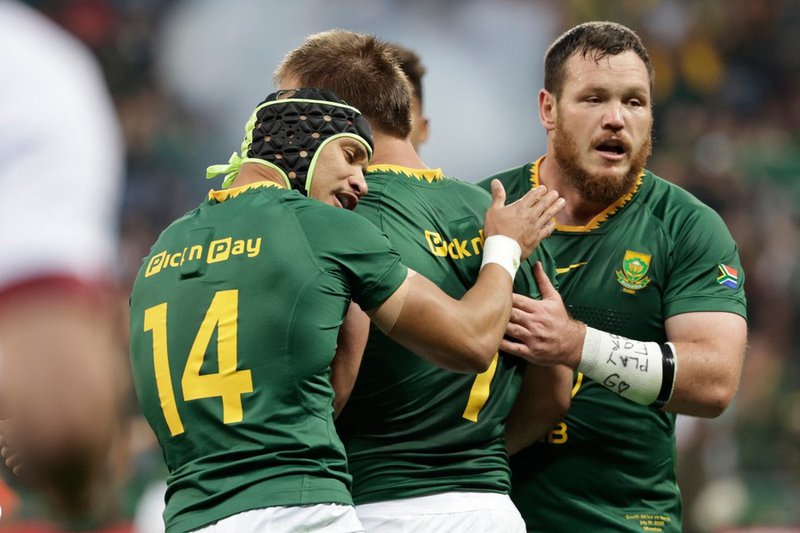 Springbok prop Boan Venter