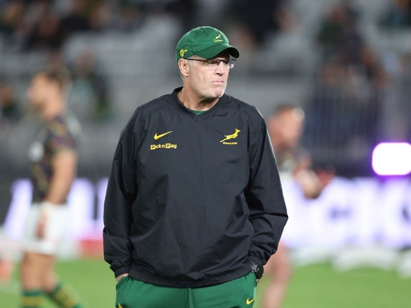 Springbok coach Rassie Erasmus 2025 Rugby Championship