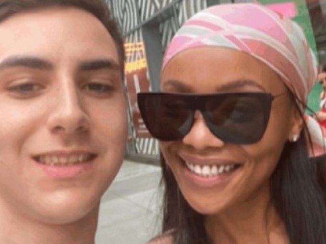 Bonang Matheba and TikTok user Nicholas Pinto
