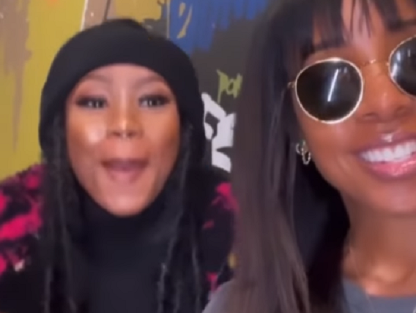 Bontle Modiselle and Kelly Rowland