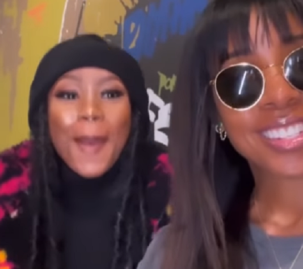 Bontle Modiselle gives Kelly Rowland the 