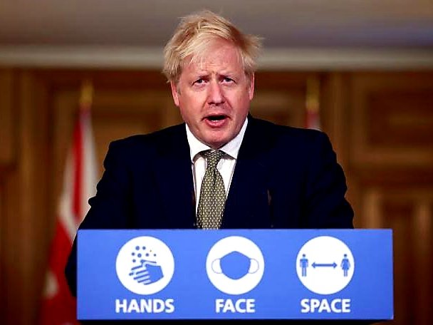 Boris Johnson UK Lockdown 2