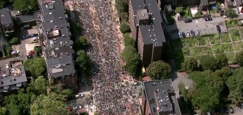 Boston rally