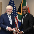 US ambassador Brent Bozell presents letters of credence to DIRCO