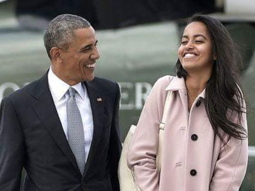 Barack Obama and Malia