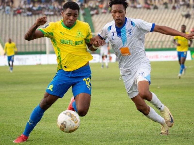 Brayan Leon of Mamelodi Sundowns