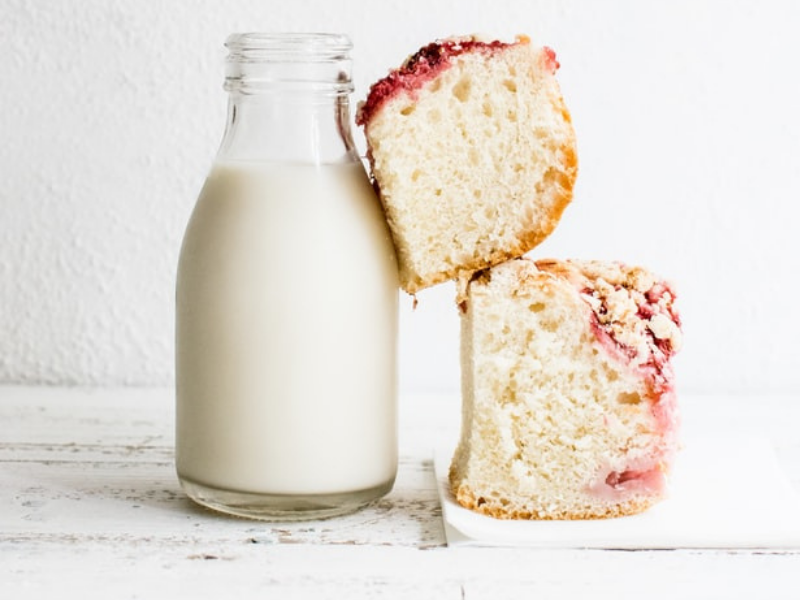 Bread and milk