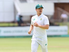 Proteas batsman Matthew Breetzke in Test against Sri Lanka in 2024