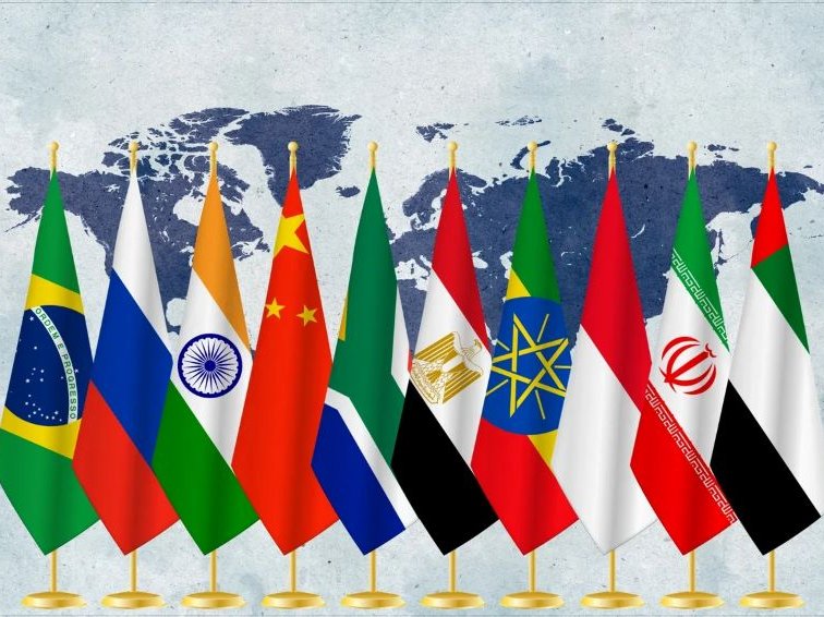 Brics flags