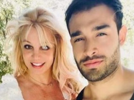 Britney Spears and Sam Asghari