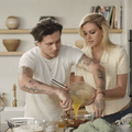 Brooklyn Beckham and Nicola Peltz making lava cake