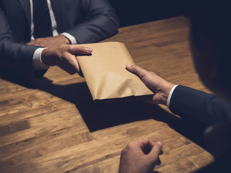 Brown envelope corruption