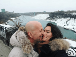 Bruce Willis and his wife Emma Heming