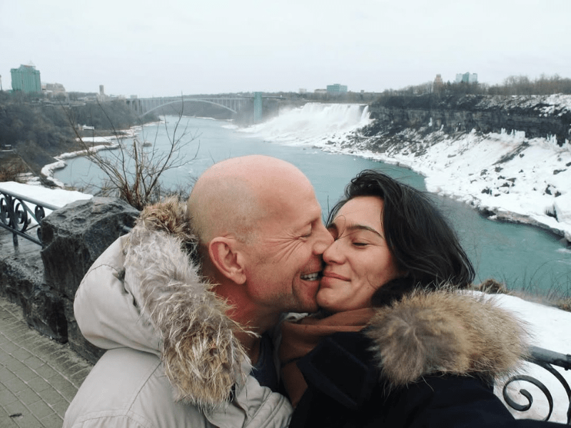 Bruce Willis and his wife Emma Heming