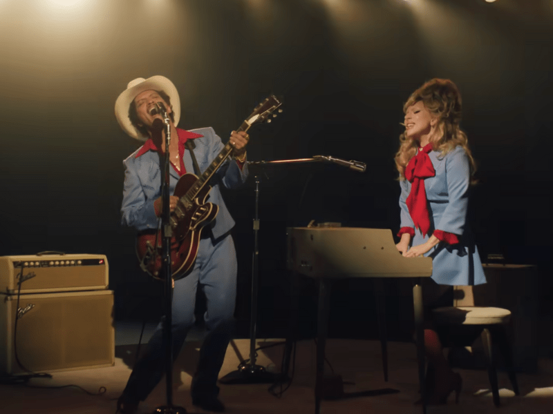 Bruno Mars and Lady Gaga