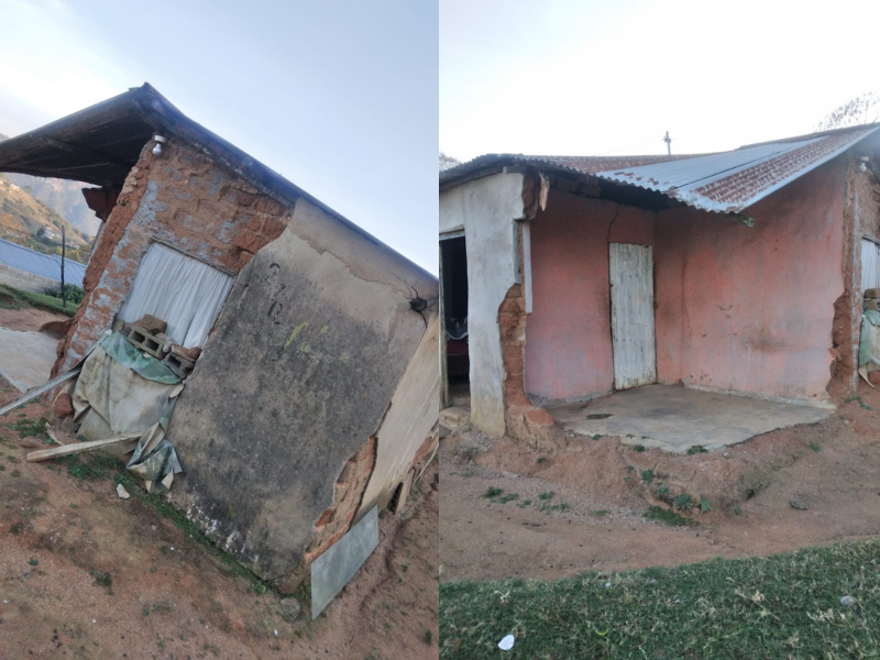 Thembele's home