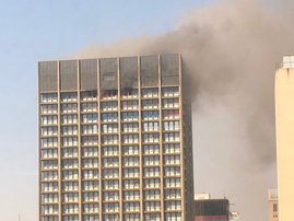 Joburg building blaze