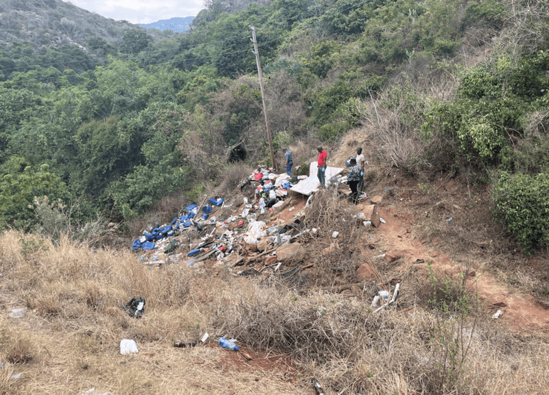 Limpopo bus crash scene 13 October 2025